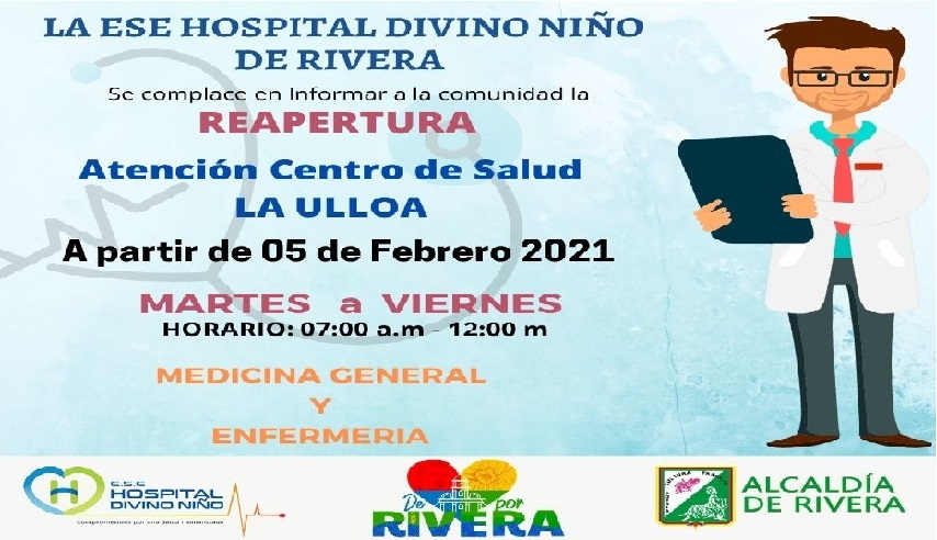 ESE Hospital Divino Niño de Rivera - #MaternidadSegura Para la